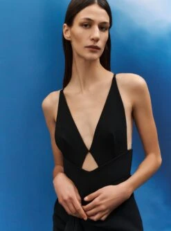 The Cora Midaxi Dress In Black -Paramount Dresses Store 012 053 v1