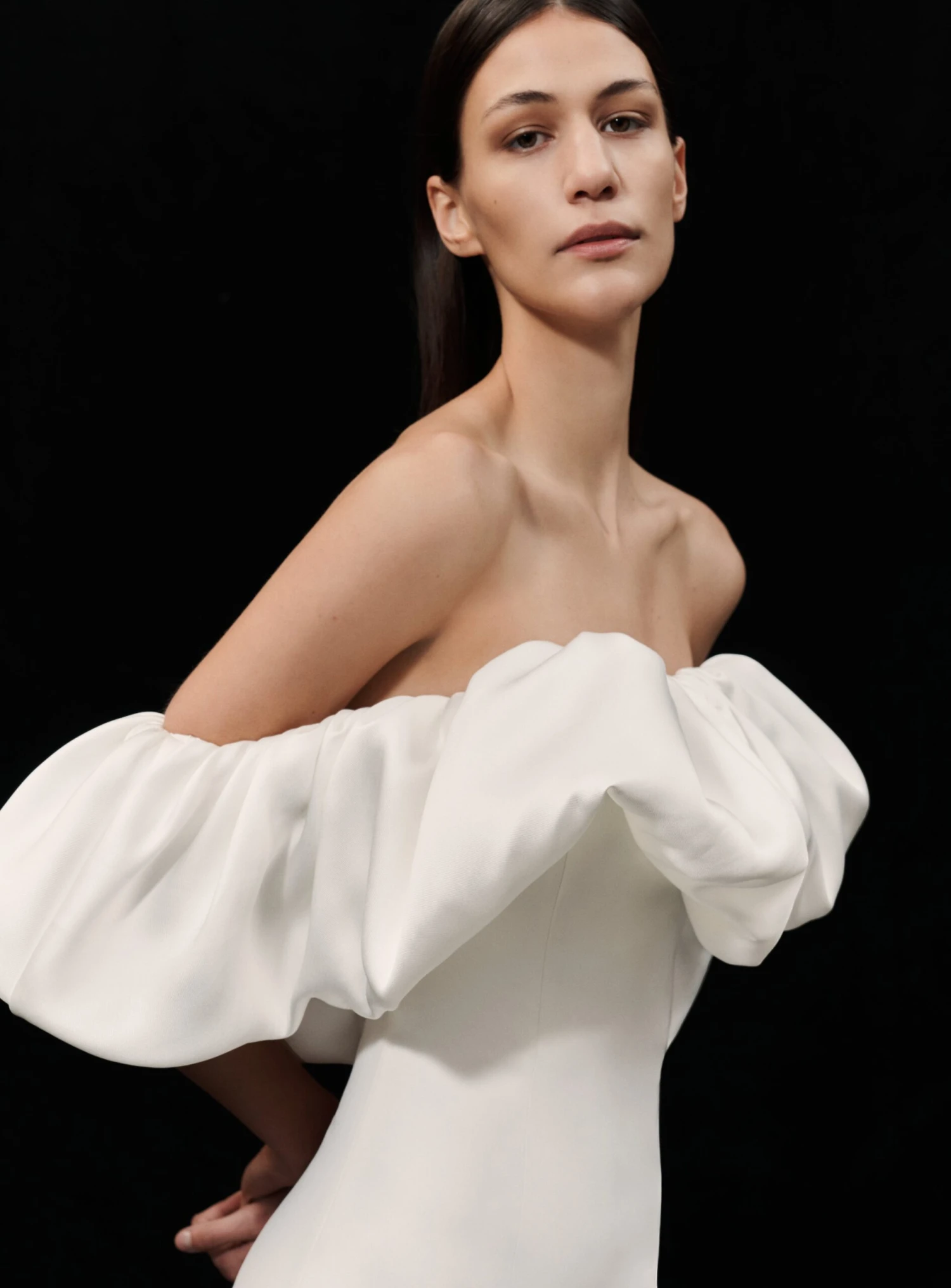 The Raina Midi Dress In Cream 4 The Raina Midi Dress In Cream - Image 2