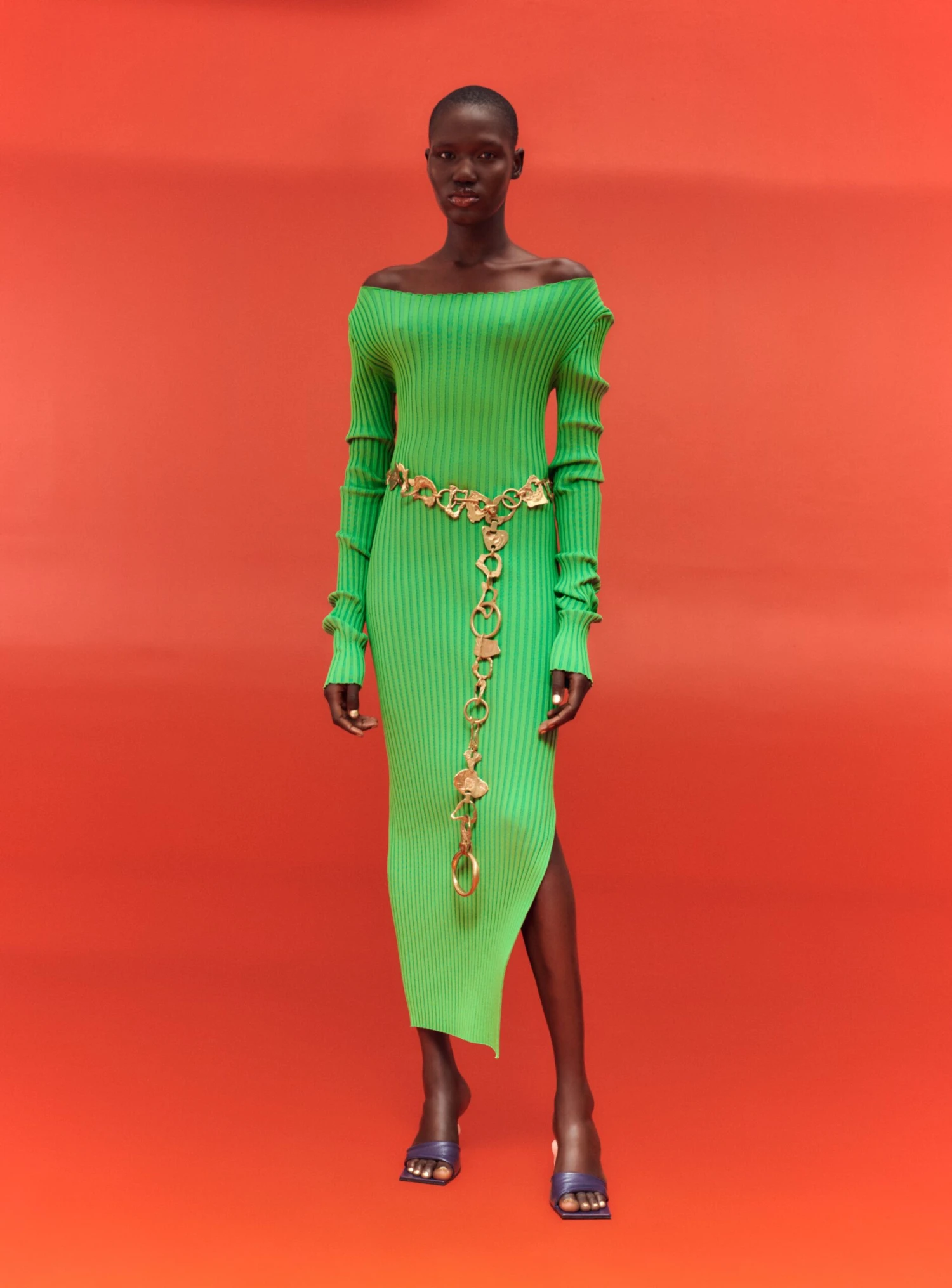 The Loren Maxi Dress In Green 4 The Loren Maxi Dress In Green - Image 2