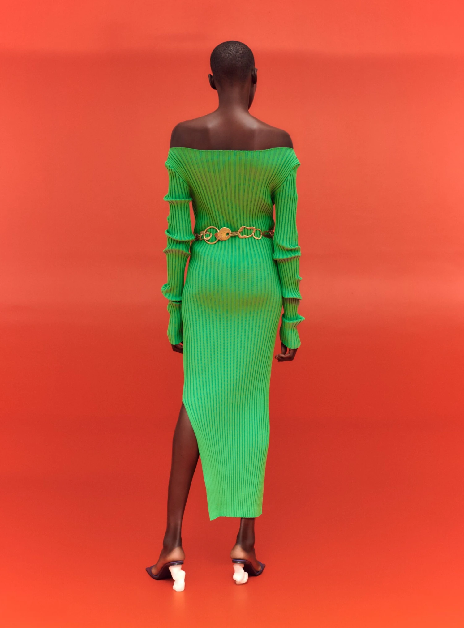 The Loren Maxi Dress In Green 5 The Loren Maxi Dress In Green - Image 3