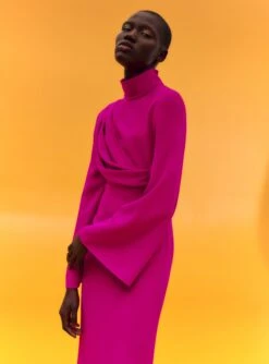 The Lia Maxi Dress In Fuchsia -Paramount Dresses Store 02 19 SolaceLondon 01 032 v1