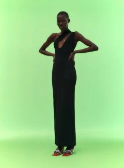 The Krista Maxi Dress In Black 7 The Krista Maxi Dress In Black -Paramount Dresses Store 02 19 SolaceLondon 17 016 v1