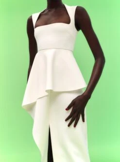 The Ally Maxi Dress In Cream -Paramount Dresses Store 02 19 SolaceLondon 28 070 v1