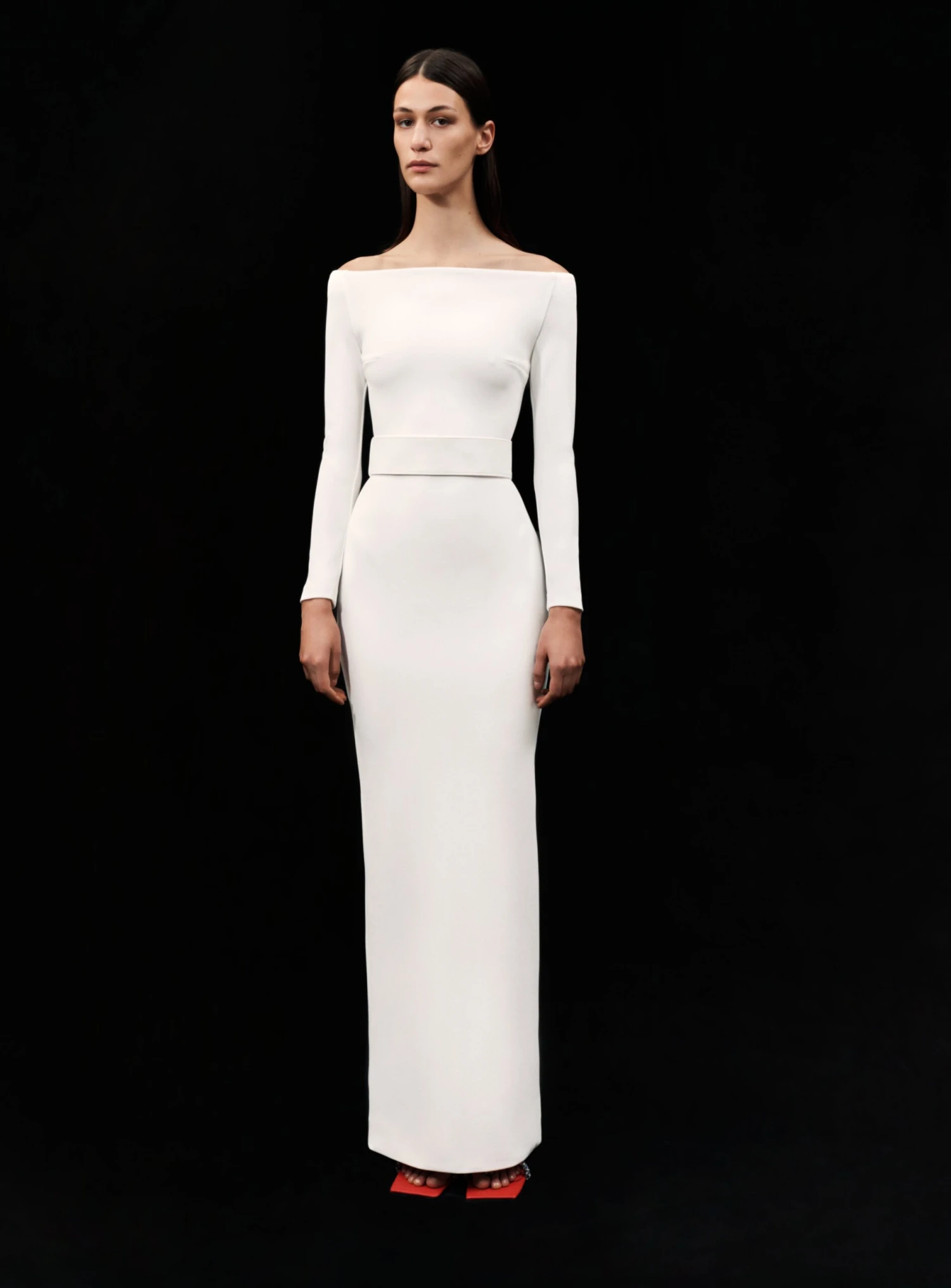 The Sabina Maxi Dress In Cream 5 The Sabina Maxi Dress In Cream - Image 3