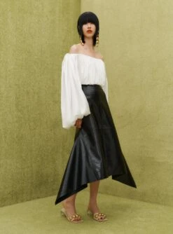 The Ayla Top In Cream -Paramount Dresses Store 05 20 SolaceLondon RS22 18 032 v1