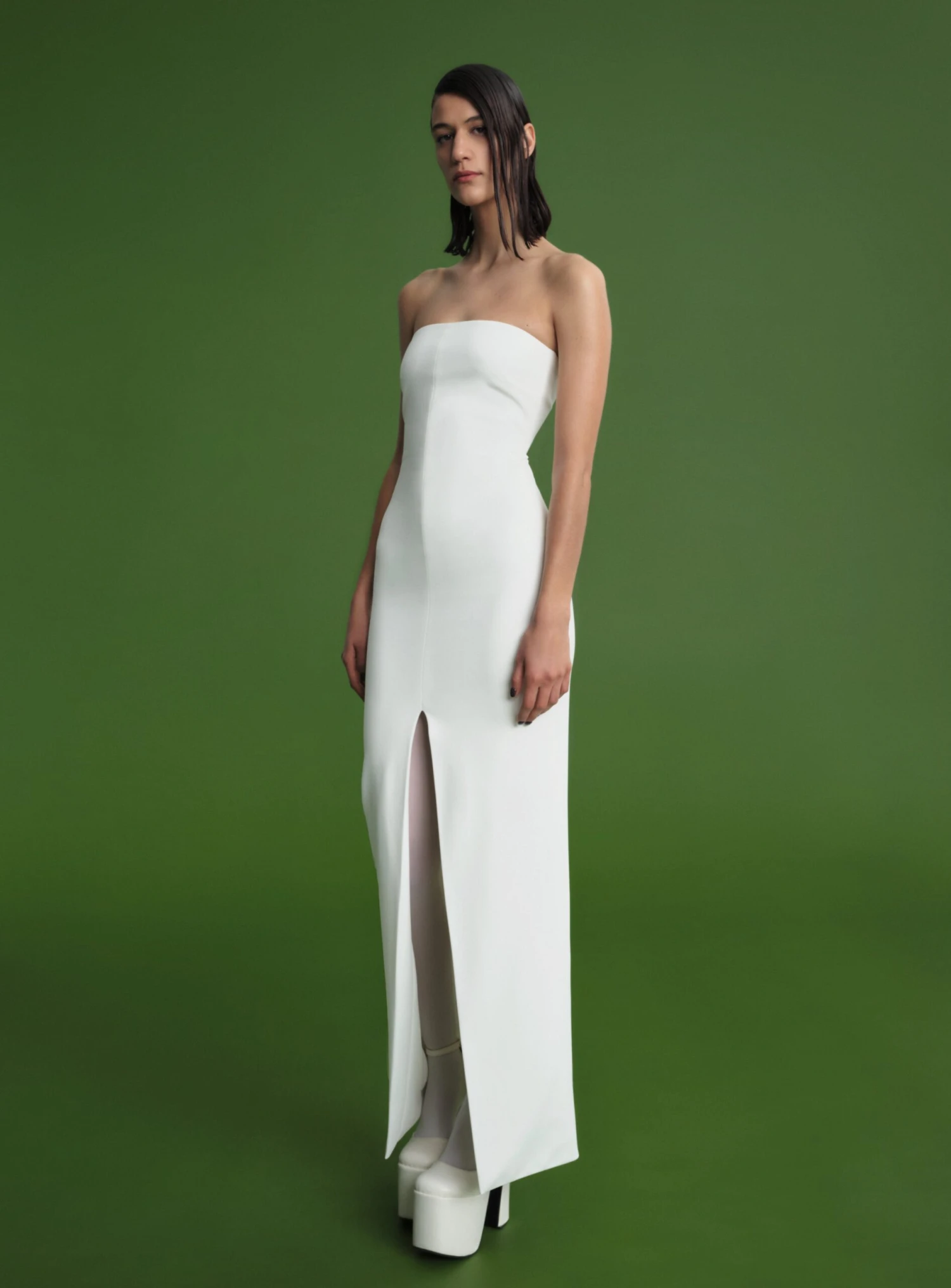 The Bysha Maxi Dress In Cream 3 The Bysha Maxi Dress In Cream