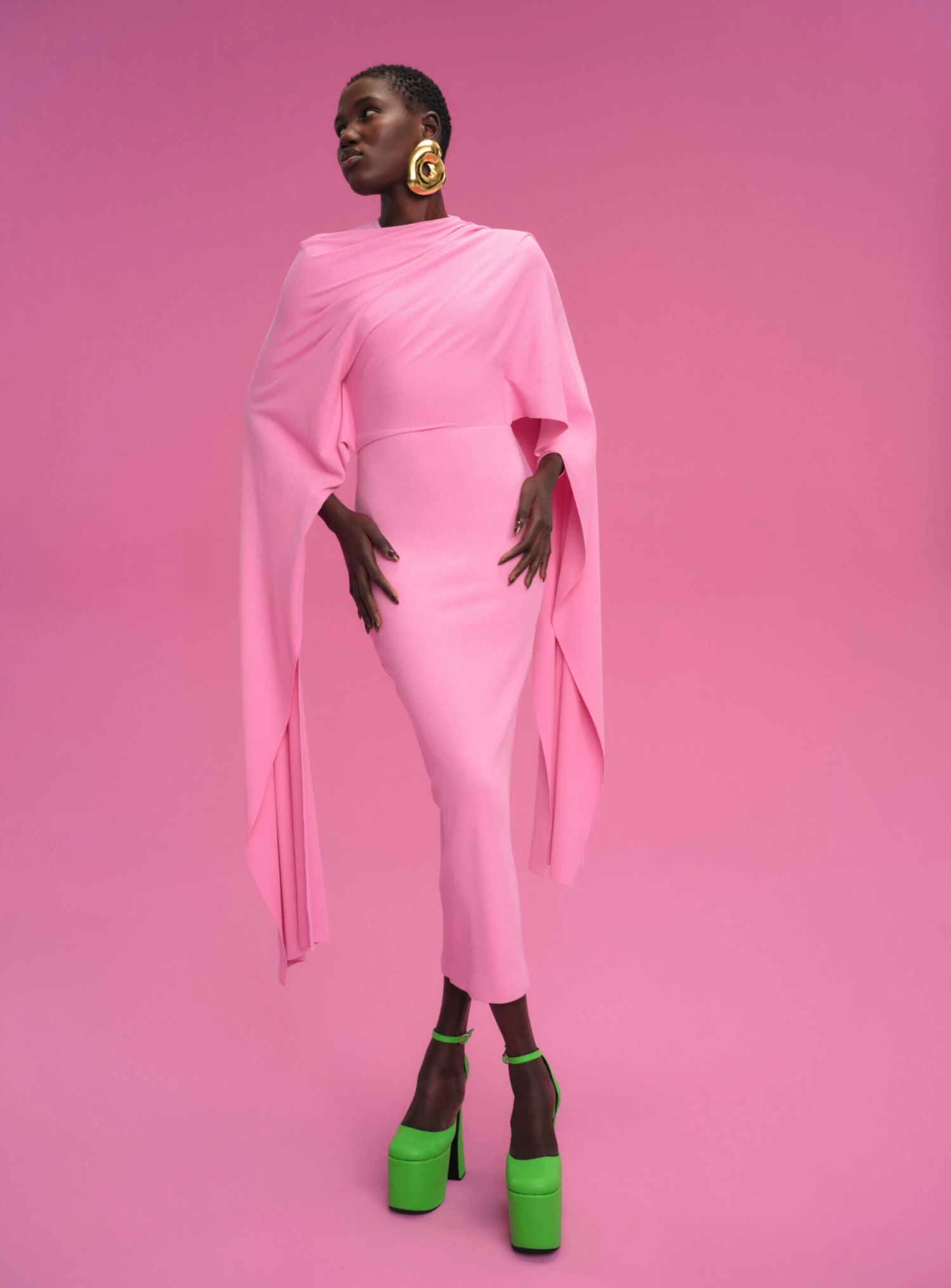 The Tilda Midi Dress In Bubblegum 3 The Tilda Midi Dress In Bubblegum
