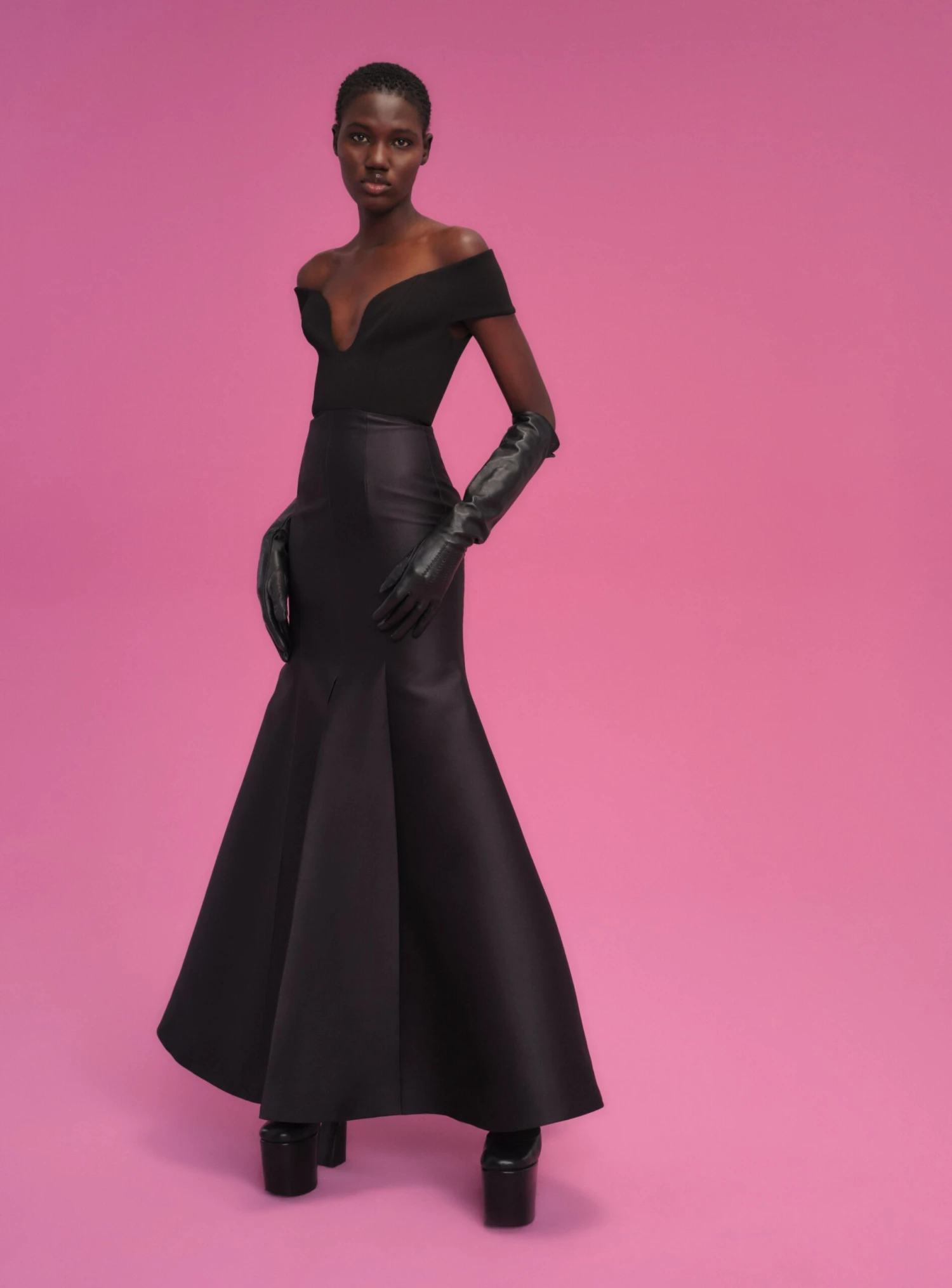 The Leandra Maxi Dress In Black 6 The Leandra Maxi Dress In Black - Image 4