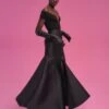 The Leandra Maxi Dress In Black -Paramount Dresses Store 211119 SolaceLondon PF22 Look 40 017 v1