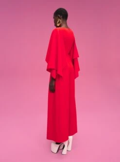 The Lara Jumpsuit In Red -Paramount Dresses Store 211119 SolaceLondon PF22 Look 54 010 v2