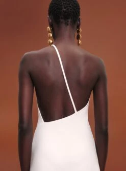 The Petch Maxi Dress In Cream -Paramount Dresses Store 211209 SolaceLondon RS22 Look 04 075