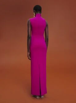 The Yara Maxi Dress In Purple -Paramount Dresses Store 211209 SolaceLondon RS22 Look 07 084