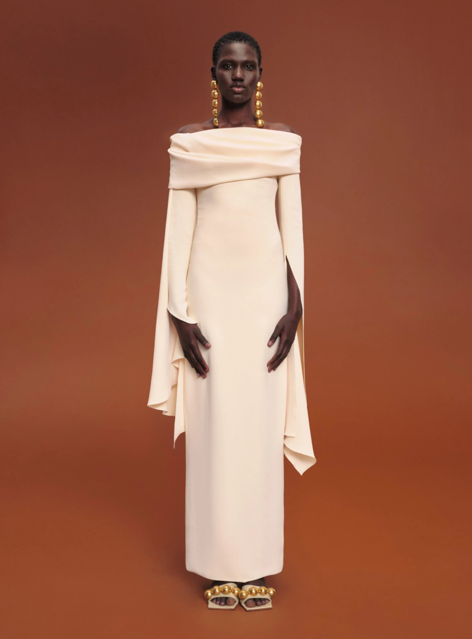 The Arden Maxi Dress In Ivory 4 The Arden Maxi Dress In Ivory - Image 2