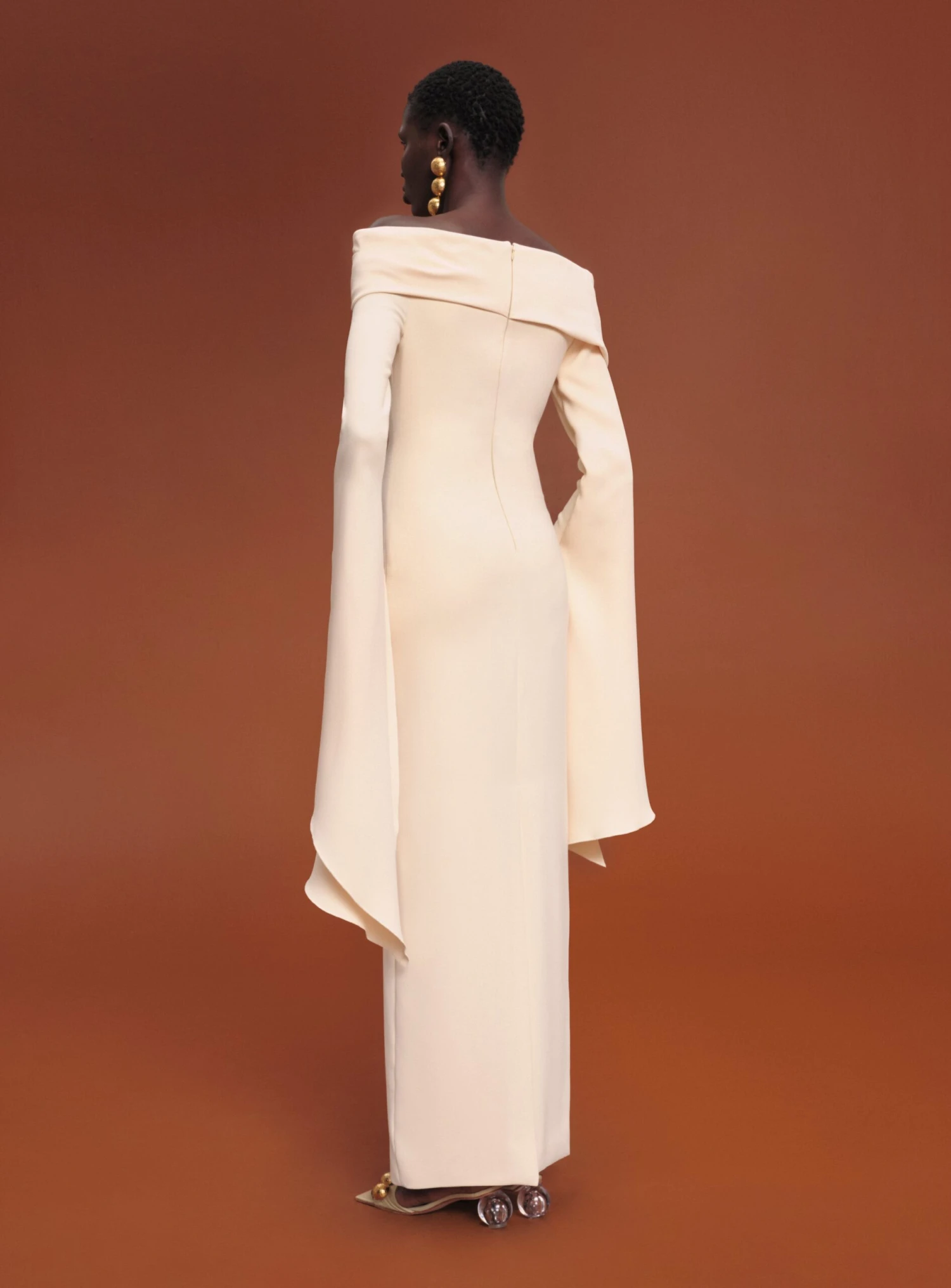 The Arden Maxi Dress In Ivory 5 The Arden Maxi Dress In Ivory - Image 3