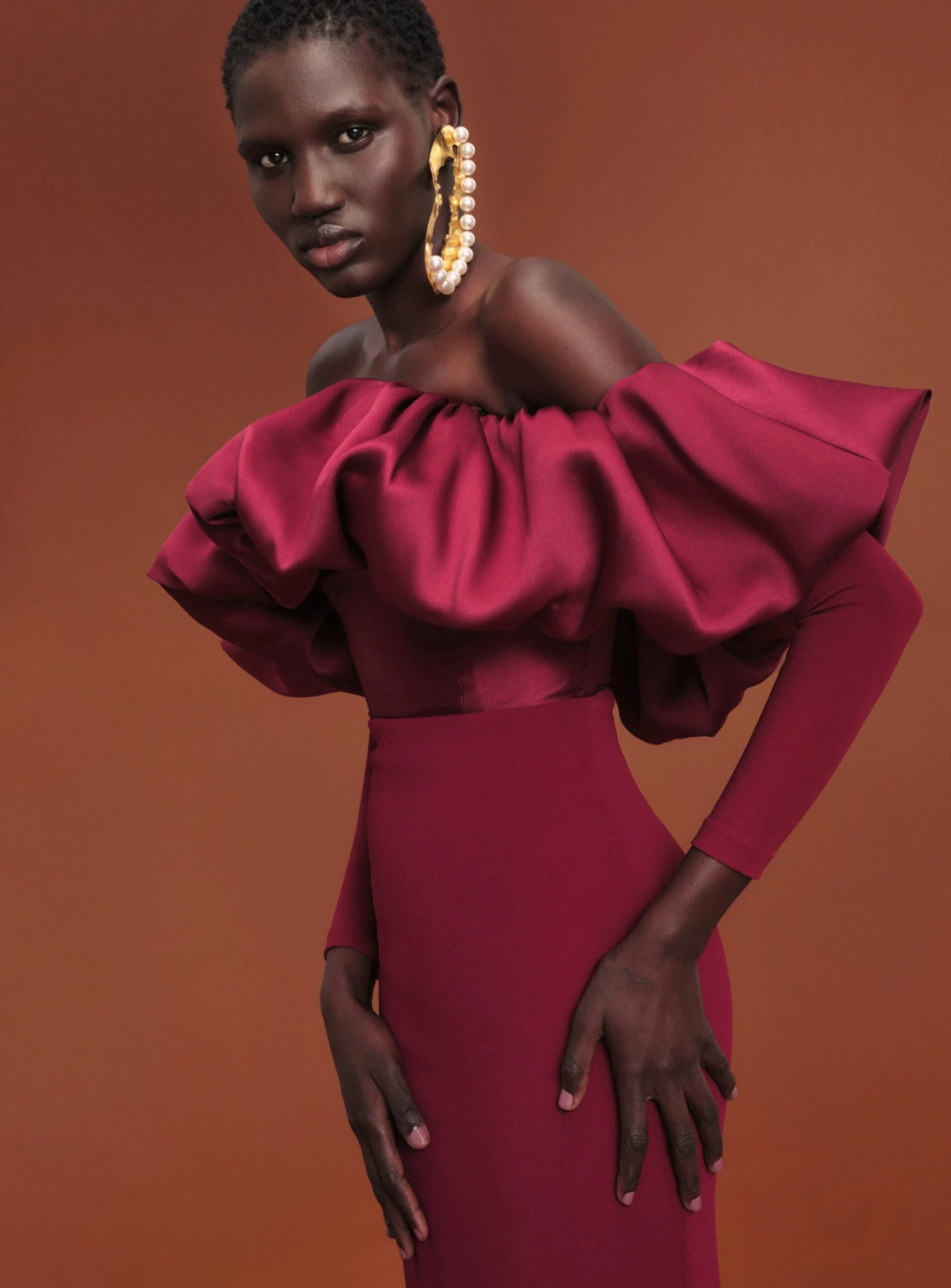 The Elson Maxi Dress In Mulberry 5 The Elson Maxi Dress In Mulberry - Image 3