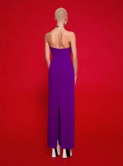 The Riva Maxi Dress In Purple -Paramount Dresses Store 220120 SolaceLondon FW22 15 047 v1