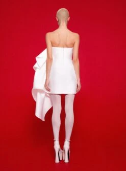 The Elia Mini Dress In Cream 9 The Elia Mini Dress In Cream -Paramount Dresses Store 220120 SolaceLondon FW22 16 047 v1