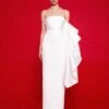 The Milena Maxi Dress In Cream -Paramount Dresses Store 220120 SolaceLondon FW22 17 017 v1