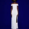 The Martina Maxi Dress In Cream -Paramount Dresses Store 220121 SolaceLondon FW22 29 004 v1