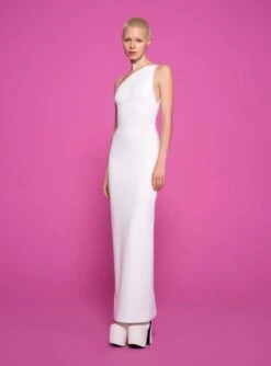 The Nadina Maxi Dress In Cream