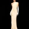 The Dyas Maxi Dress In Ivory 1 The Dyas Maxi Dress In Ivory -Paramount Dresses Store 220211 SolaceLondon SS22 32 192 v1