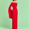 The Arden Maxi Dress In Red 1 The Arden Maxi Dress In Red -Paramount Dresses Store 220407 SolaceLondon RS23 04 068 R1