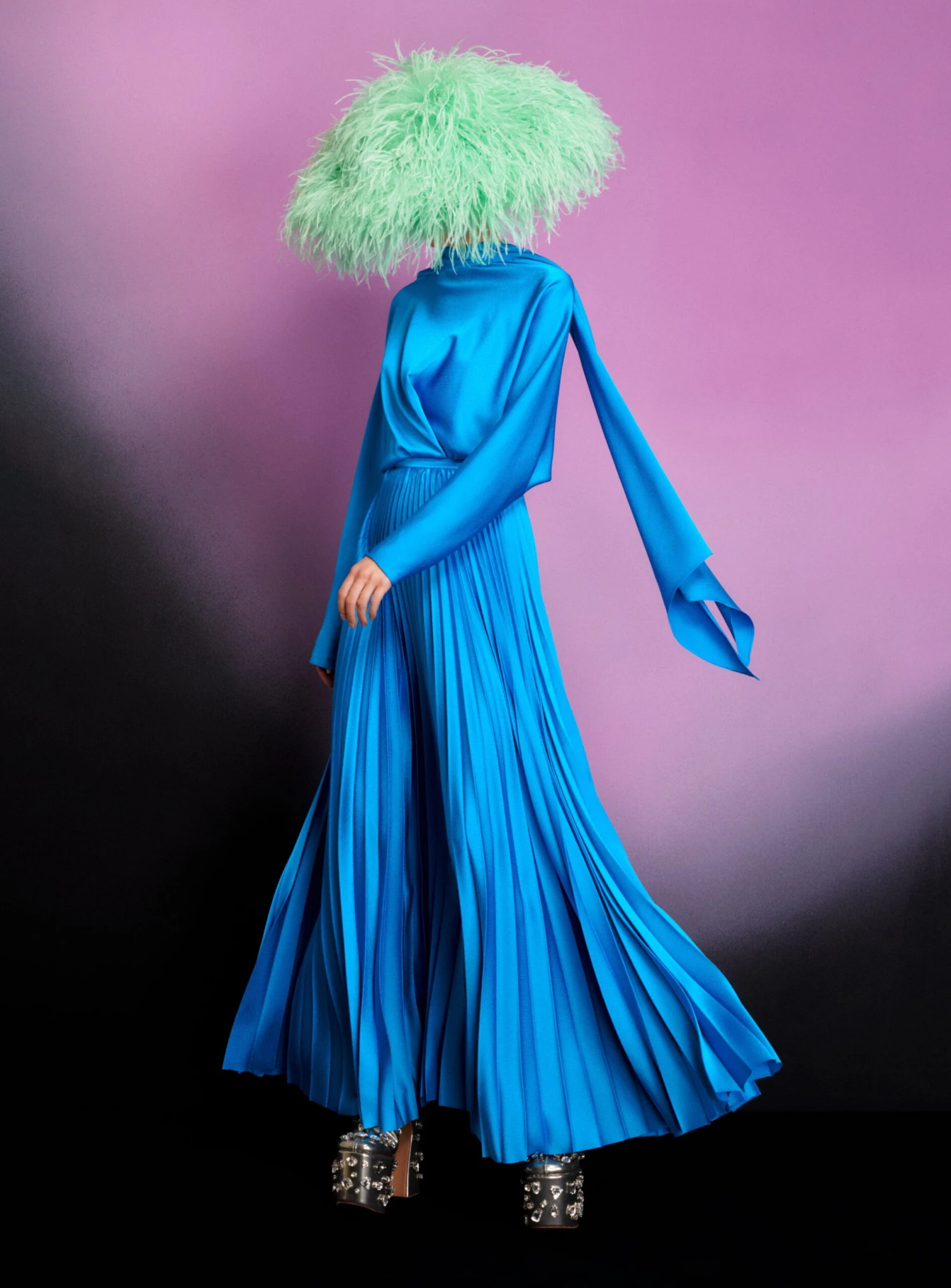 The Etta Bodysuit In Blue 5 The Etta Bodysuit In Blue - Image 3