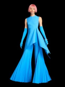 The Iris Trouser In Blue -Paramount Dresses Store 220411 SolaceLondon RS23 55 088 b599216c fc21 4dd5 ac70 03f600991d54