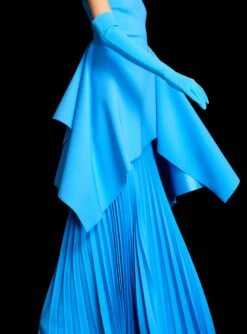 The Pippa Top In Blue -Paramount Dresses Store 220411 SolaceLondon RS23 55 160