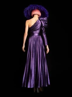 The Sawyer Maxi Dress In Purple -Paramount Dresses Store 220411 SolaceLondon RS23 57 073
