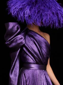 The Sawyer Maxi Dress In Purple -Paramount Dresses Store 220411 SolaceLondon RS23 57 153