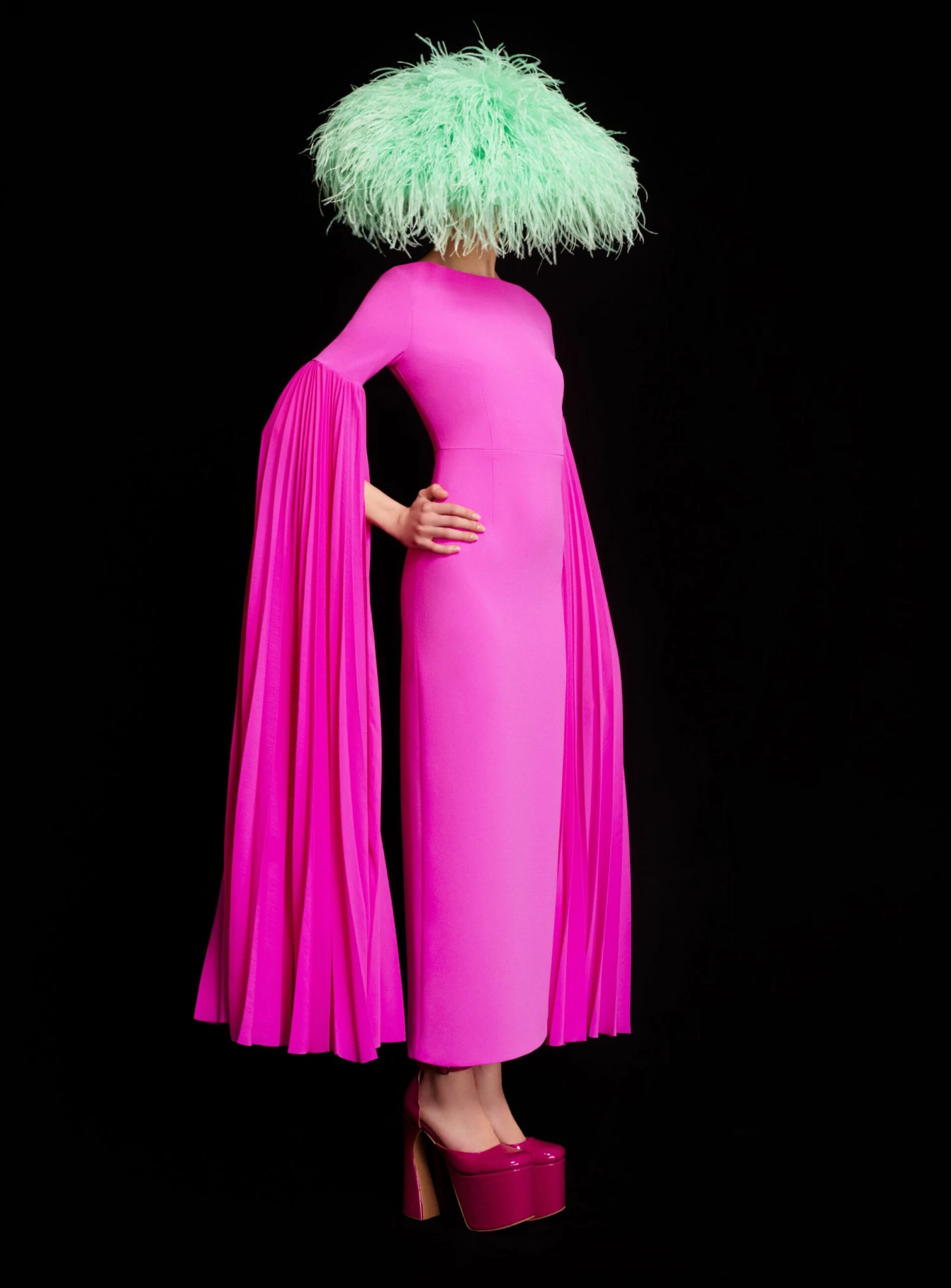 The Grace Maxi Dress In Fuchsia 3 The Grace Maxi Dress In Fuchsia