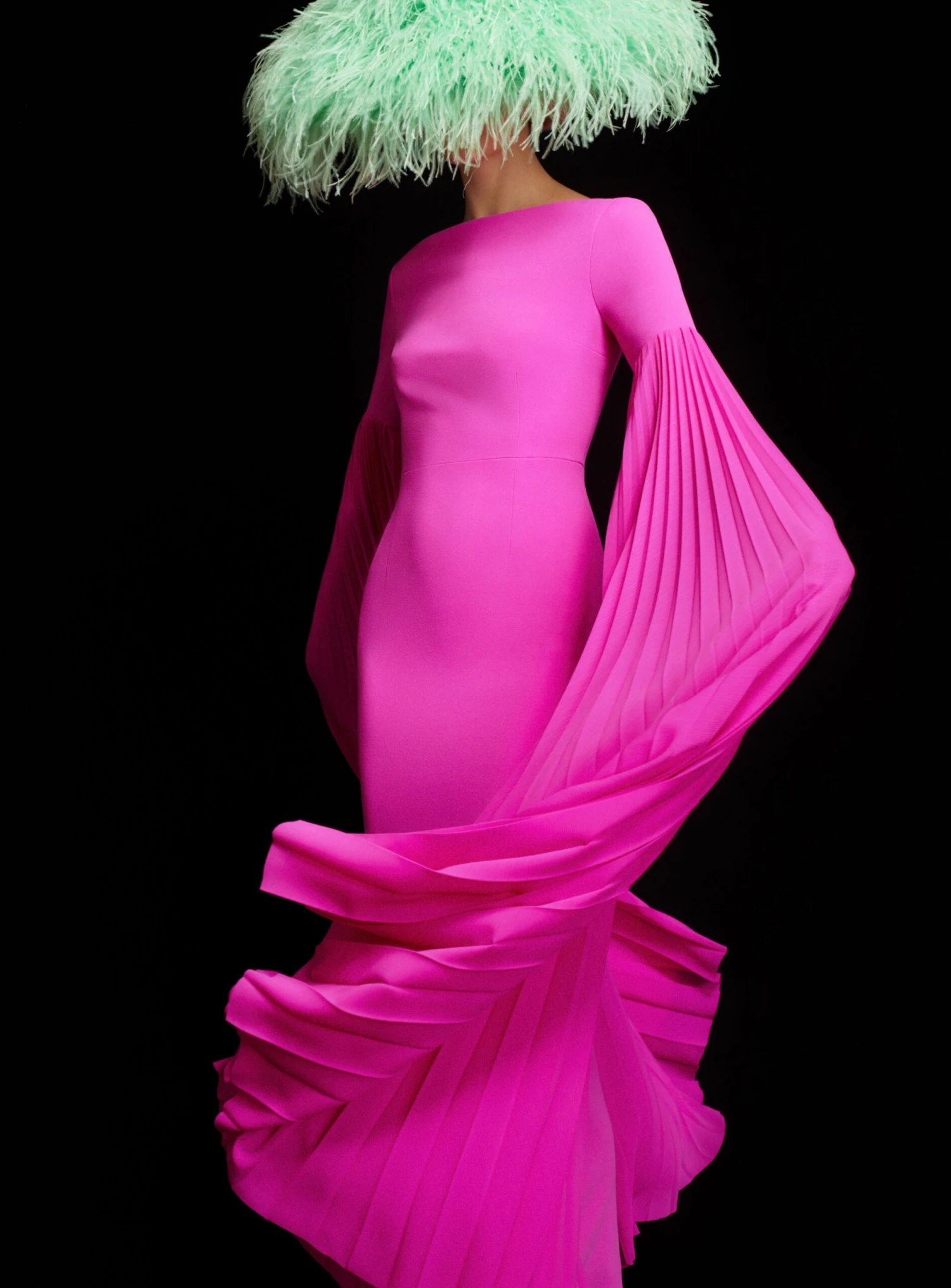 The Grace Maxi Dress In Fuchsia 5 The Grace Maxi Dress In Fuchsia - Image 3