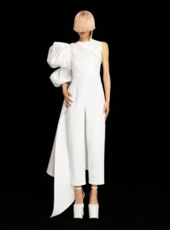 The Jada Jumpsuit In Cream