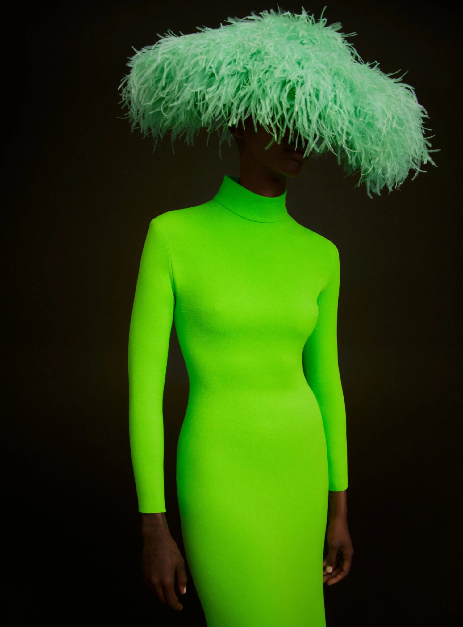 The Vivienne Maxi Dress In Lime 4 The Vivienne Maxi Dress In Lime - Image 2