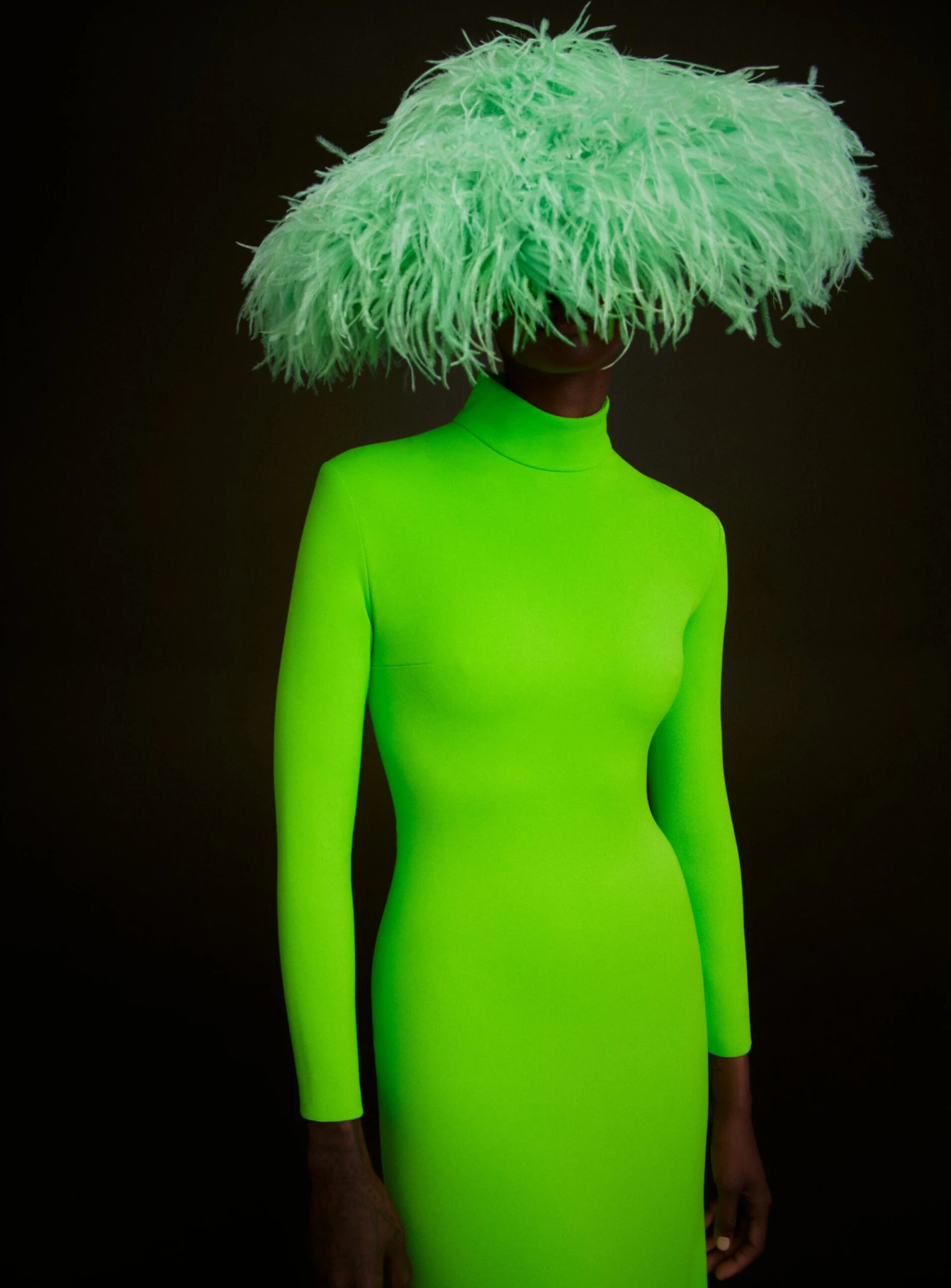 The Vivienne Maxi Dress In Lime 5 The Vivienne Maxi Dress In Lime - Image 3