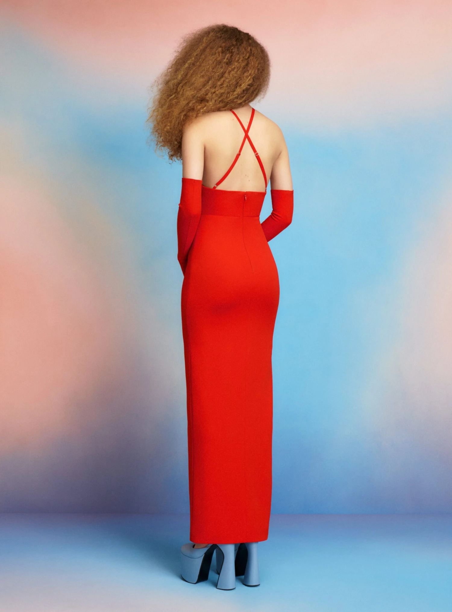 The Lila Maxi Dress In Red 4 The Lila Maxi Dress In Red - Image 2