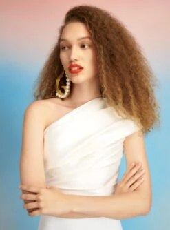 The Selia Maxi Dress In Cream -Paramount Dresses Store 220715 SolaceLondon SS23 30 065 R1