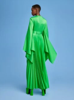 The Sage Maxi Dress In Green -Paramount Dresses Store 220718 SolaceLondon SS23 37 197 R1