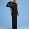 The Karli Maxi Dress In Black -Paramount Dresses Store 220718 SolaceLondon SS23 48 003 R1