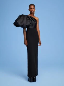 The Karli Maxi Dress In Black