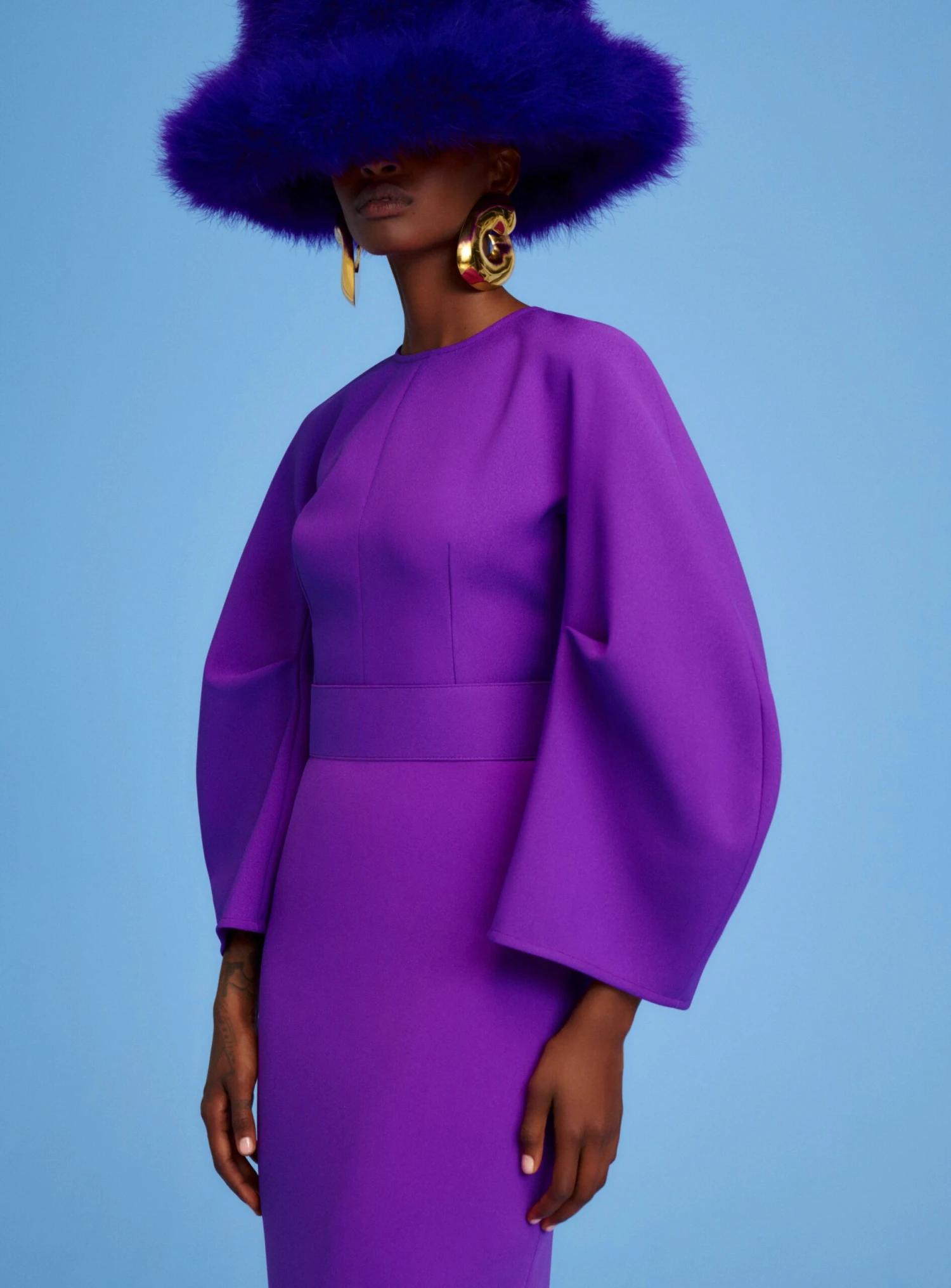 The Allegra Maxi Dress In Purple 4 The Allegra Maxi Dress In Purple - Image 2