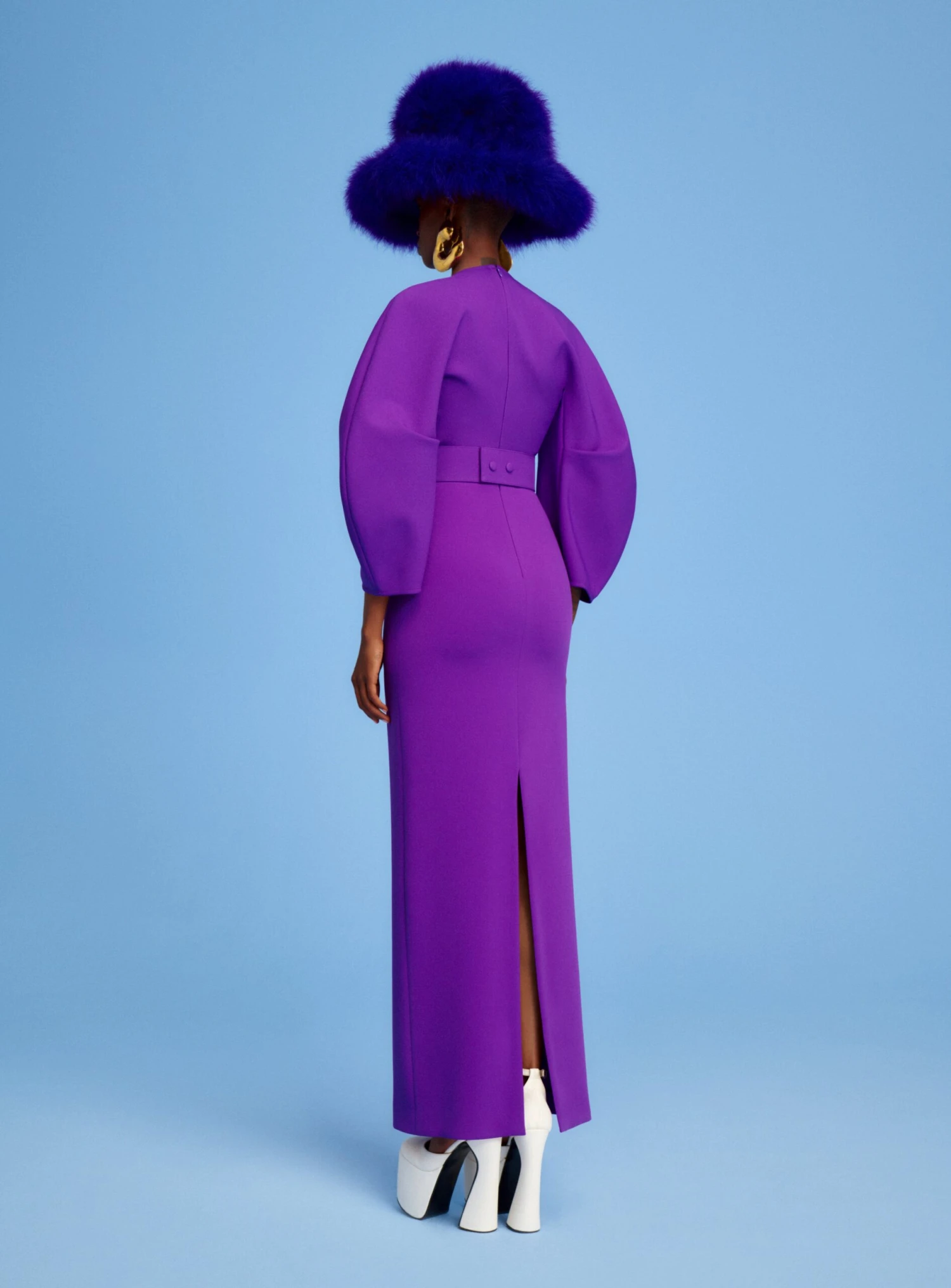 The Allegra Maxi Dress In Purple 5 The Allegra Maxi Dress In Purple - Image 3
