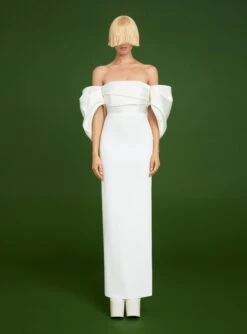 The Arla Dress In Cream