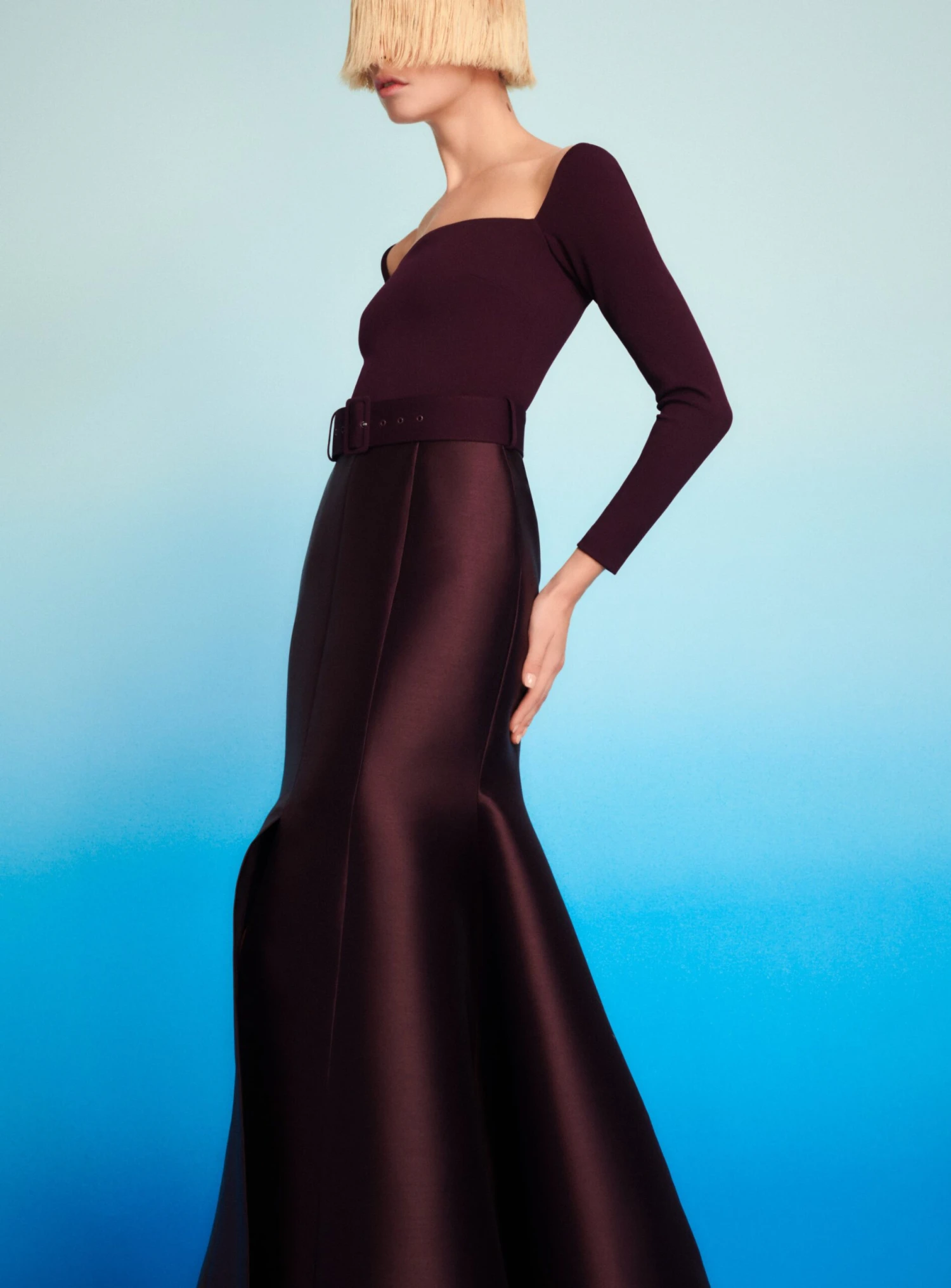 The Mabel Dress In Plum 4 The Mabel Dress In Plum - Image 2