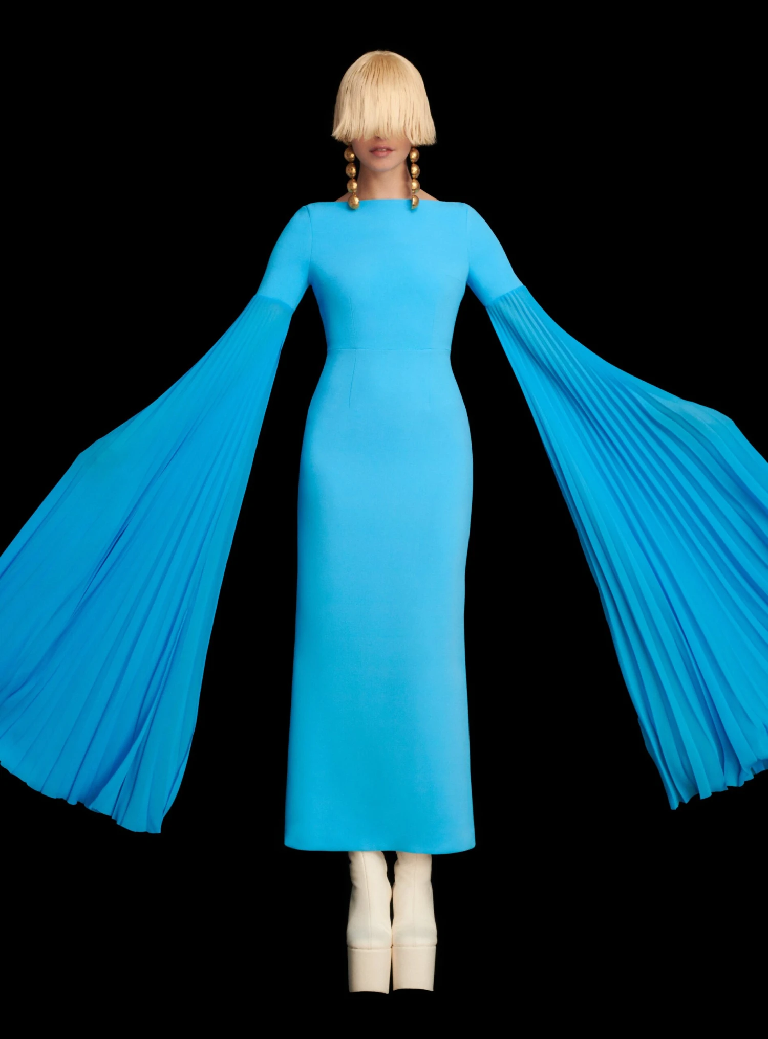 The Grace Maxi Dress In Blue 4 The Grace Maxi Dress In Blue - Image 2