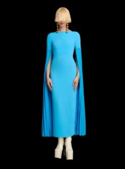 The Grace Maxi Dress In Blue 8 The Grace Maxi Dress In Blue -Paramount Dresses Store 221014 SolaceLondon RS23 14 048 R1