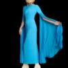 The Grace Maxi Dress In Blue -Paramount Dresses Store 221014 SolaceLondon RS23 14 087 R1