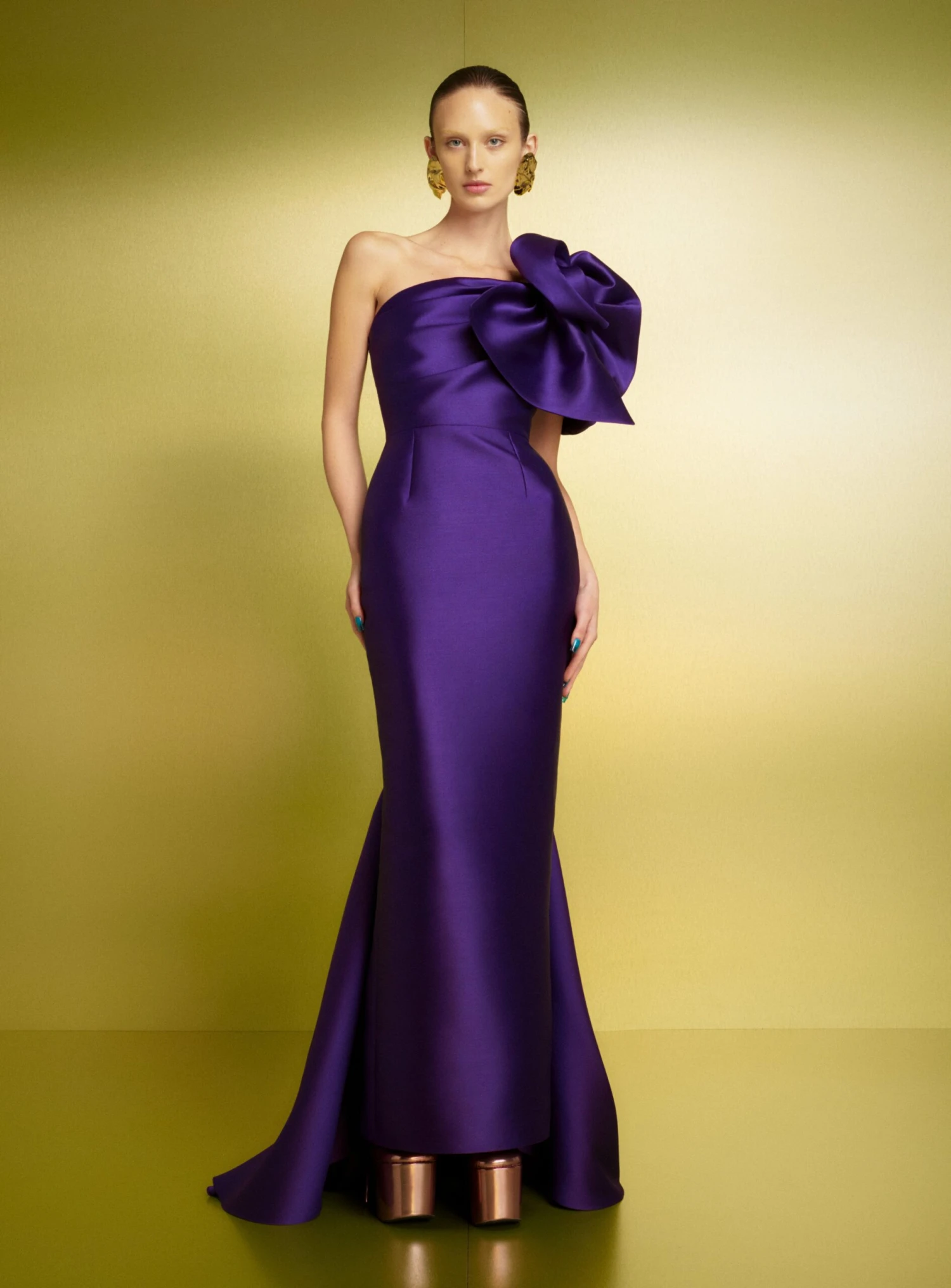 The Reya Maxi Dress In Amethyst 3 The Reya Maxi Dress In Amethyst