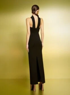 The Amari Maxi Dress In Black -Paramount Dresses Store 221020 SolaceLondon PF23 11 157 R1